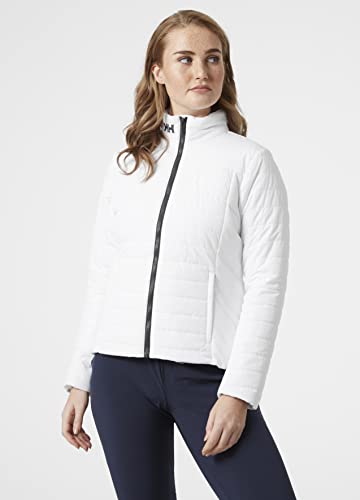 Helly Hansen Women's W 2.0 Crew Insulator Jacket, White, L