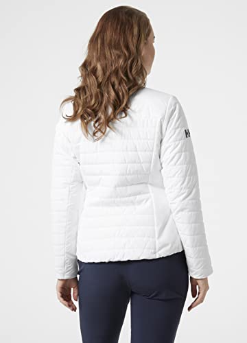 Helly Hansen Women's W 2.0 Crew Insulator Jacket, White, L