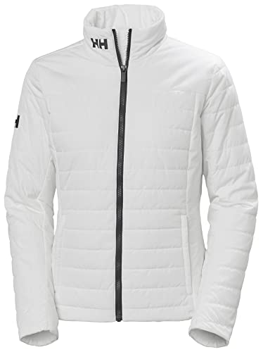 Helly Hansen Women's W 2.0 Crew Insulator Jacket, White, L