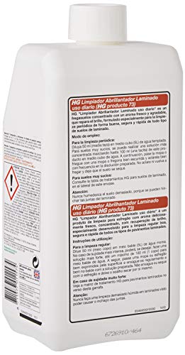 HG 4640030 - Limpiador Abrillantador Laminado Uso Diario, Mango, Envase de 1 L