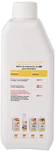 HG 4640030 - Limpiador Abrillantador Laminado Uso Diario, Mango, Envase de 1 L