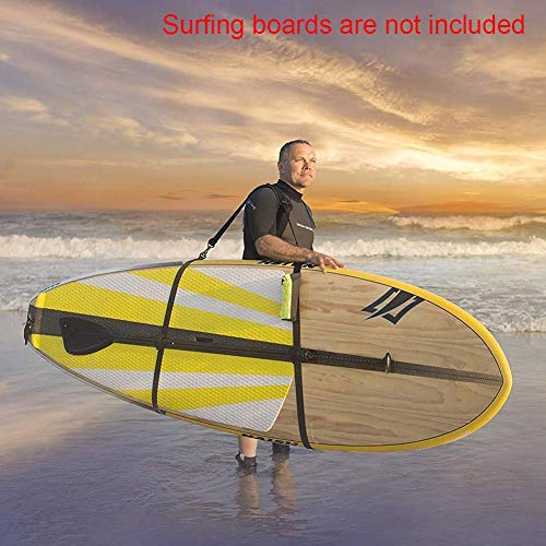 HilMe Tabla de Surf Hombro Correa, Ajustable Paleta Tabla Correa Kayaks Canoa Llevar Correa para Tabla de Surf Paleta Tabla Kayak - como Imagen Mostrar, Os12568