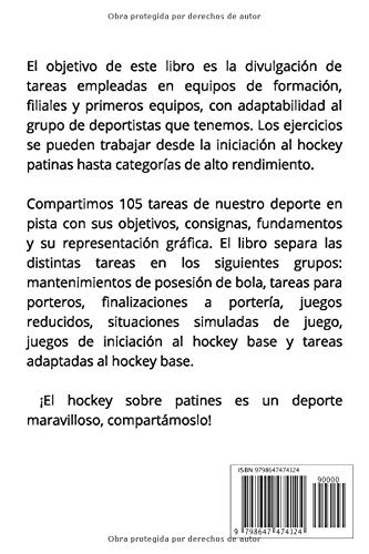 HOCKEY PATINES: TAREAS DE ENTRENAMIENTO: Volumen I