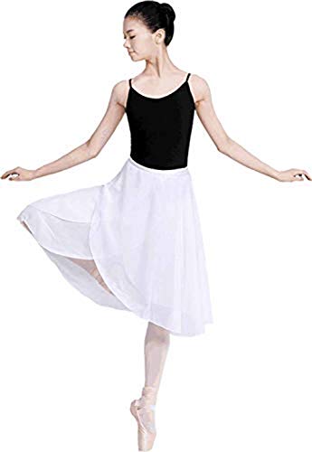 Hoerev adulto envoltura envuelta falda de ballet danza de ballet dancewear