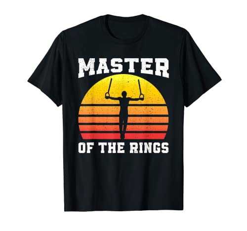 Hombre Divertido Still Anillos Diseño Gimnasia Hombres Gimnasta Camiseta