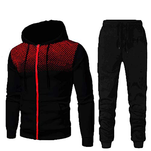 Honestyi Chandal Hombre Completo Sudadera Y Pantalón Deportivo Para Hombre Ropa Para Gimnasio Hombre Chandal Barato Apto Para Entrenamiento Deportivo Fitness Corriendo