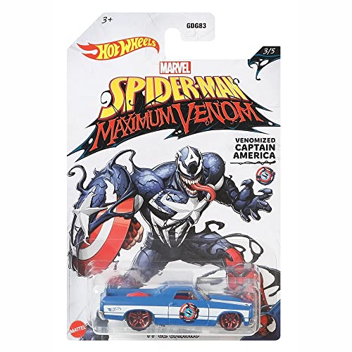 Hot Wheels Hombre Araña Venomizada '71 El Camino 3/5