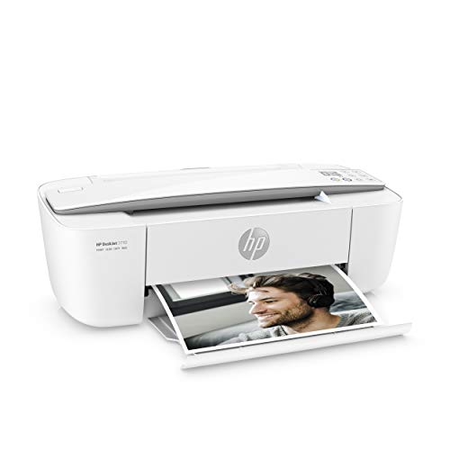 HP DeskJet 3750 T8X12B, Impresora Multifunción A4, Imprime, Escanea y Copia, Wi-Fi, USB 2.0, HP Smart App, Incluye 4 Meses del Servicio Instant Ink, Blanca