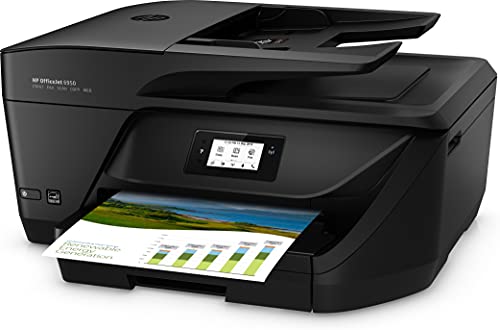 HP OfficeJet Pro 6950 P4C85A, Impresora Multifunción Tinta, Imprime, Escanea, Copia y Fax, Wi-Fi, HP Smart App, Cable Telefónico para el Fax, Incluye 3 Meses del Servicio Instant Ink, Negra