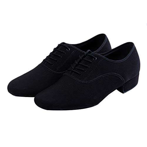 Huicai Hombres Salón de Baile Danza Moderno Danza Zapatos Adulto Tacon bajo Casual Zapatos