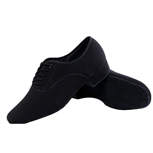 Huicai Hombres Salón de Baile Danza Moderno Danza Zapatos Adulto Tacon bajo Casual Zapatos