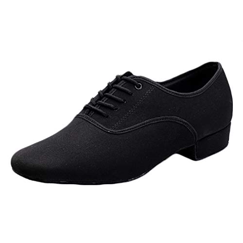 Huicai Hombres Salón de Baile Danza Moderno Danza Zapatos Adulto Tacon bajo Casual Zapatos