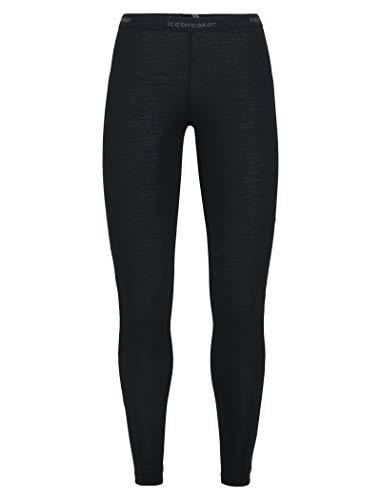 Icebreaker Wmns 175 Everyday Leggings Malla Térmica para Mujer, Black, M