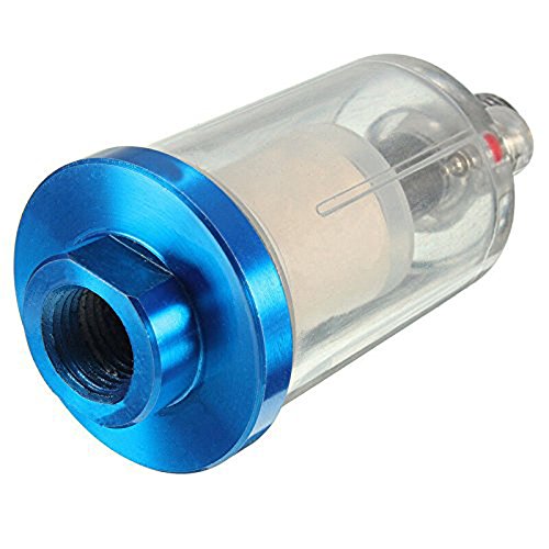 ICTRONIX 1/4" de Mini Filtro de Aire Separador de Agua Aire comprimido z.B para Pistola de Pintura