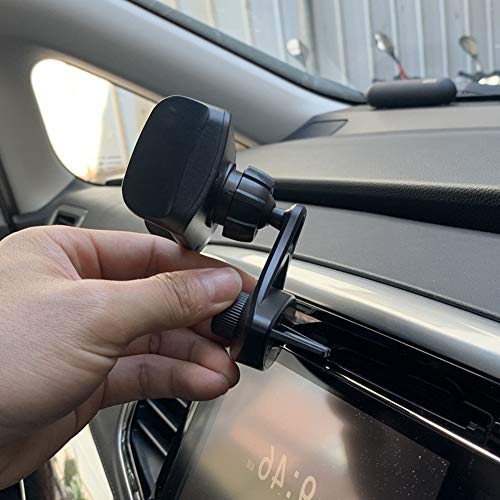 ihreesy ihreesy - Soporte para teléfono celular de coche giratorio de 360 ° para ranura de CD con soporte de resorte compatible con iPhone Galaxy Oneplus Huawei Smartphone