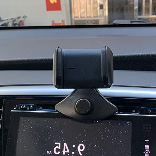 ihreesy ihreesy - Soporte para teléfono celular de coche giratorio de 360 ° para ranura de CD con soporte de resorte compatible con iPhone Galaxy Oneplus Huawei Smartphone