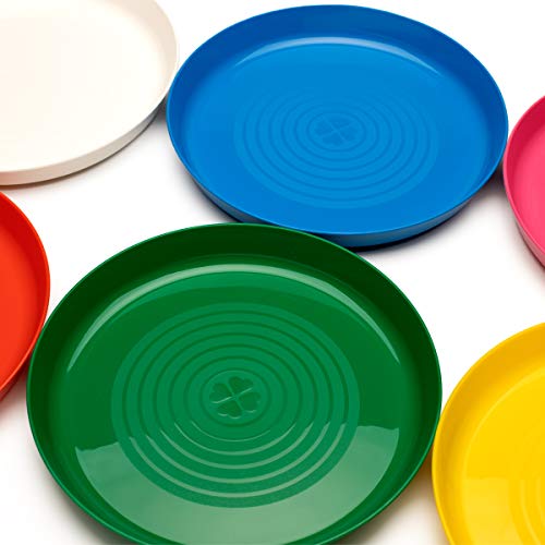 Ikea Plato, Multicolor, 19x19x5 cm, 6 Unidades