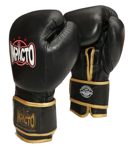 IMPACTO-Guantes de Boxeo Gold (Mexico, 12oz)