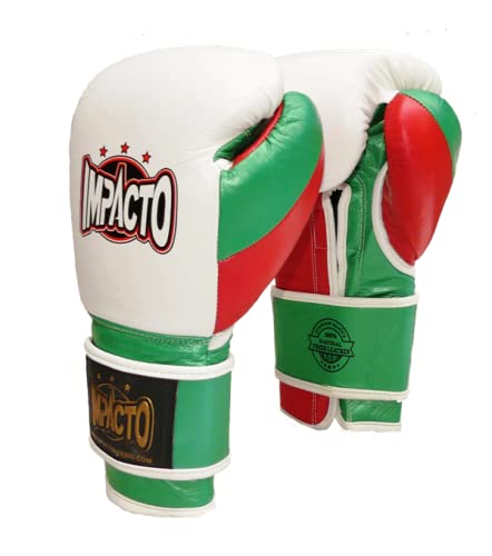 IMPACTO-Guantes de Boxeo Gold (Mexico, 12oz)