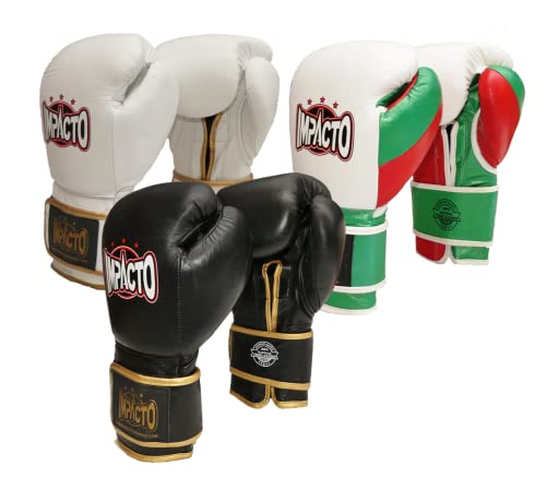 IMPACTO-Guantes de Boxeo Gold (Mexico, 12oz)