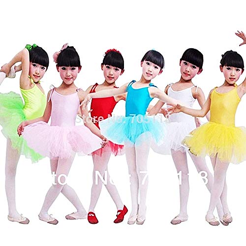 Inception Pro Infinite - Clásico tutú de ballet para niña - Blanco - Body Bailarina para niña - Tirantes ajustables - Falda - Ballet - 3 tiras de tul - Talla