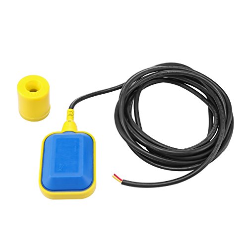 Interruptor de flotador de 5 m, 250 V, 10 A, cable automático para agua, bomba de nivel