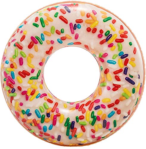 Intex 56263NP - Rueda hinchable Donut de colores 114 cm diámetro