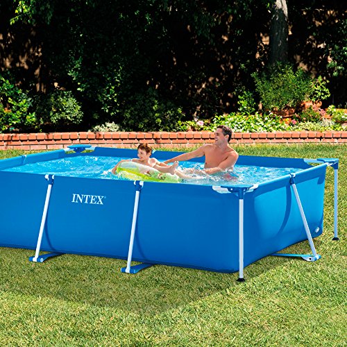 Intex Pack Piscina Small Frame 300x200x75 cm 3834 litros + Depuradora Cartucho 2006 litros/Hora