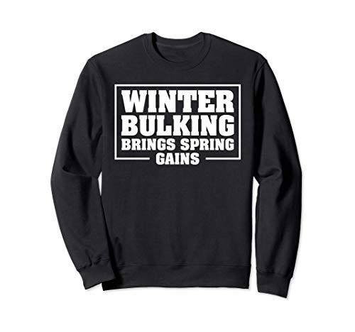 Invierno Bulking Funny WeightLifting Culturismo Sudadera