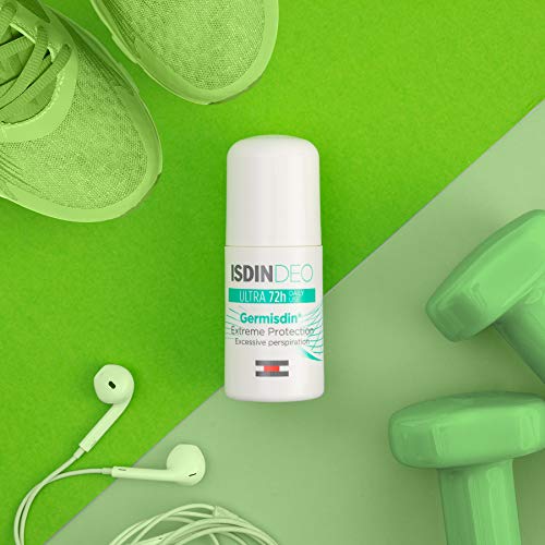 ISDIN Deo Germisdin Ultra 72h Desodorante - Controla la sudoración excesiva y el mal olor - 40 ml