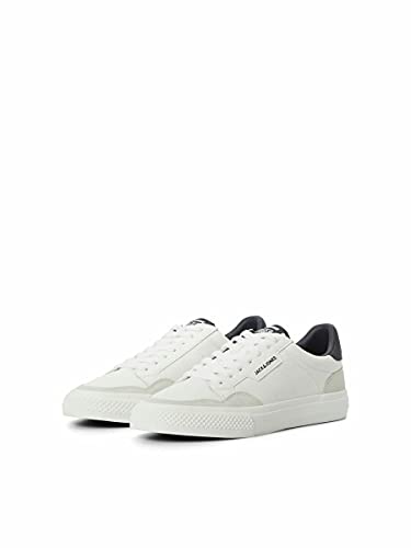 JACK & JONES JFWMORDEN Combo White/Navy Noos, Zapatillas Hombre, Blanco, 43 EU