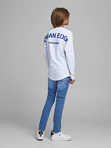 Jack & Jones Jjiliam Jjoriginal Am 815 Noos Jr Jeans, Azul Mezclilla, 14 años para Niños