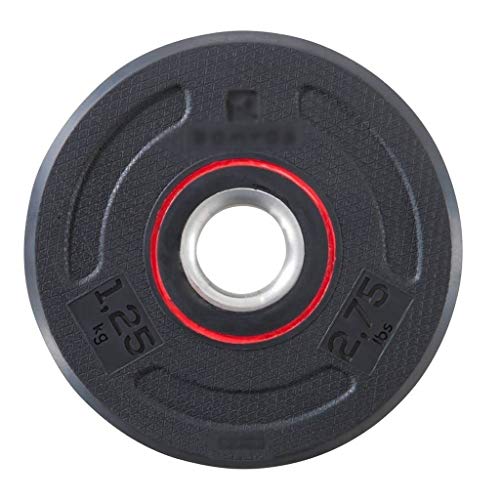 Jiande Barra Estándar de 1 Pulgada Grip Peso Placas, Individual, Negro con Barra de Agarre Placa de Peso con Mancuernas Pesas Inicio 1,25 kg / 2.75lb-20kg / 44lb (Size : 1.25kg/2.75lb)