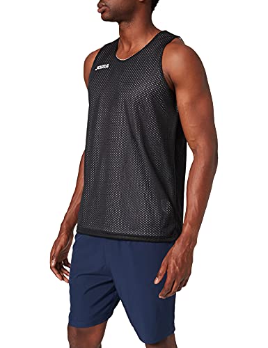 Joma 100050.100 - Camiseta de baloncesto para hombre, color negro, talla L