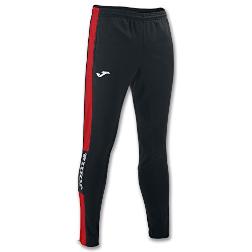 Joma 100761 Pantalones, Hombre, Negro Rojo, L