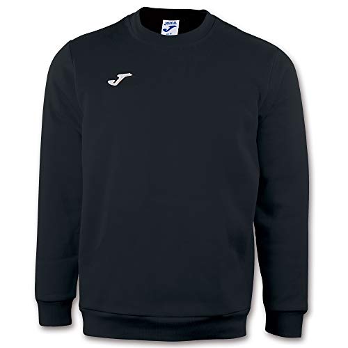 Joma Cairo Sudadera, Hombre, Negro, XL