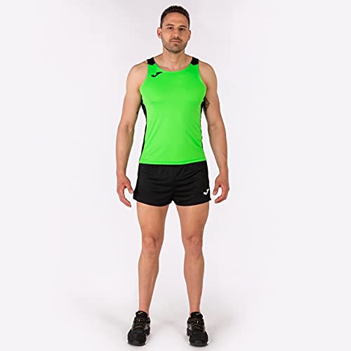 Joma Camiseta Tirantes Record II Verde flúor Negro