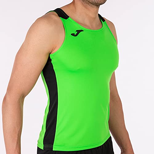 Joma Camiseta Tirantes Record II Verde flúor Negro