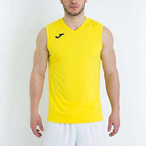 Joma Combi Camiseta, Hombres, Amarillo, S