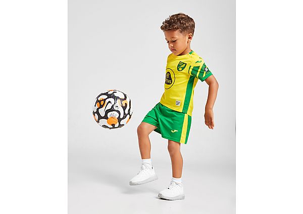 Joma conjunto Norwich City FC 2021/22 1. ª equipación para bebé