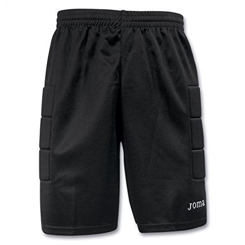 Joma Protect Pantalón Corto de Portero, Unisex niños, Negro, 10