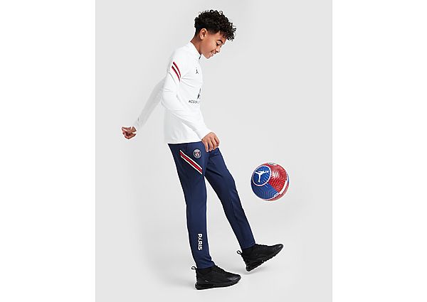 Jordan pantalón de chándal Paris Saint Germain Strike júnior, Midnight Navy/White