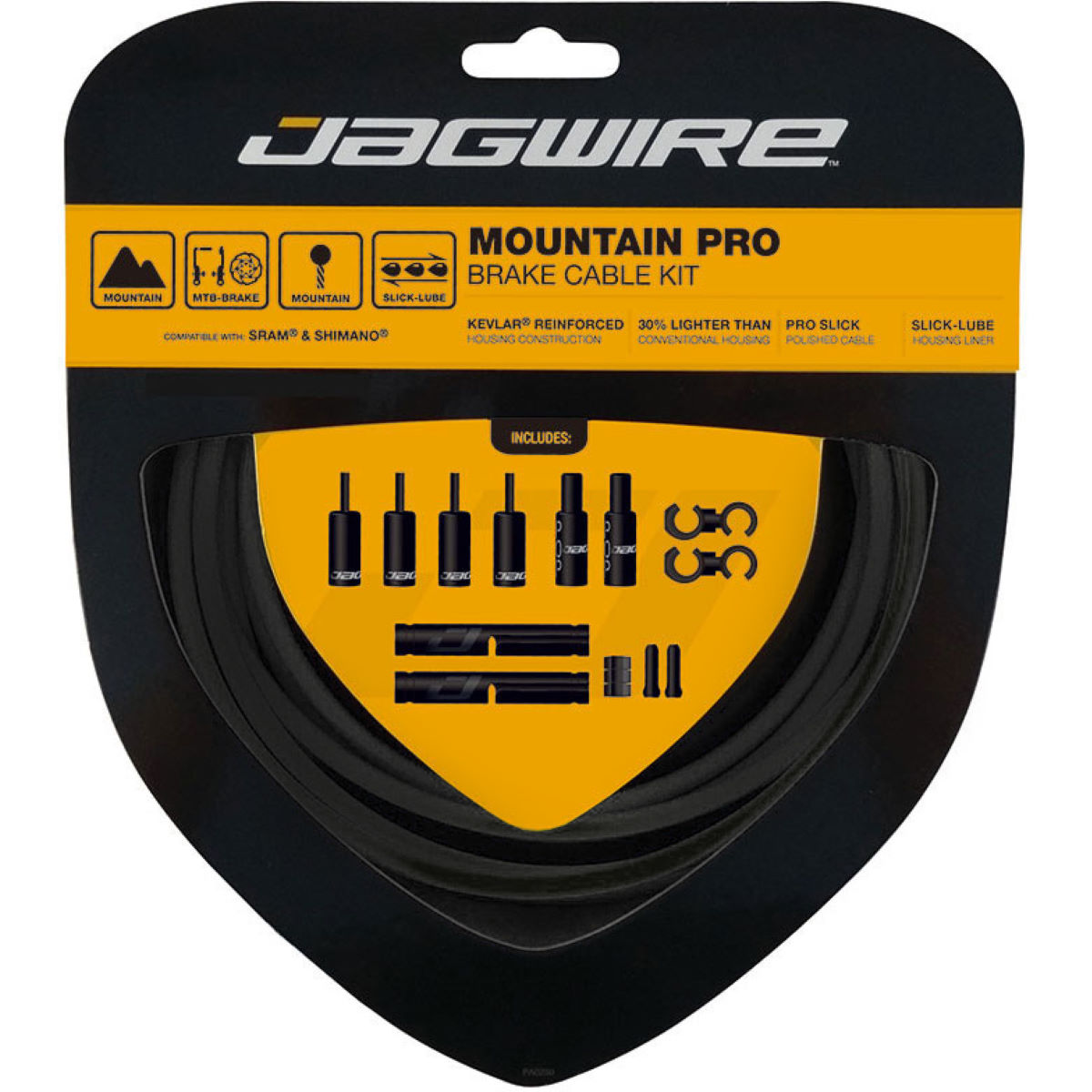 Juego de cables de freno Jagwire Mountain Pro - Cables de freno