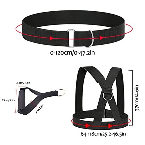 Juego de cables de resistencia YNXing Fit Solo o Partner, ideal para tenis, fútbol, baloncesto, movimiento, Sprint, entrenamiento de sobrevelocidad