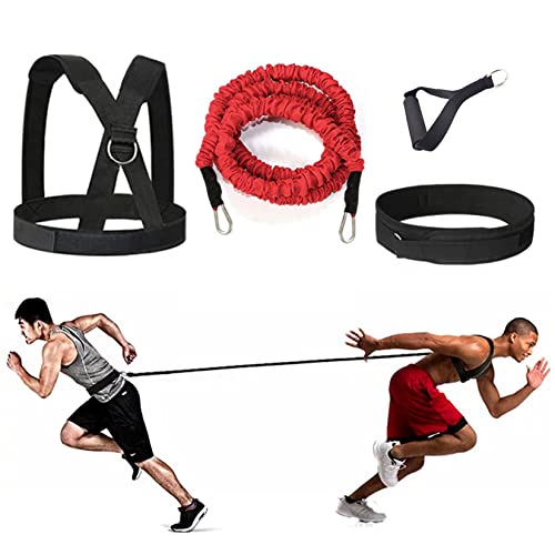 Juego de cables de resistencia YNXing Fit Solo o Partner, ideal para tenis, fútbol, baloncesto, movimiento, Sprint, entrenamiento de sobrevelocidad