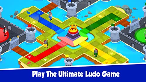 Juegos de mesa para 4 jugadores: Juego de ludo 2, 3, 4 Juegos 3D multijugador