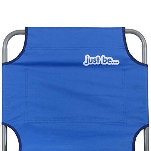 just be...…® Silla de Playa y Jardin– Azul Oscuro