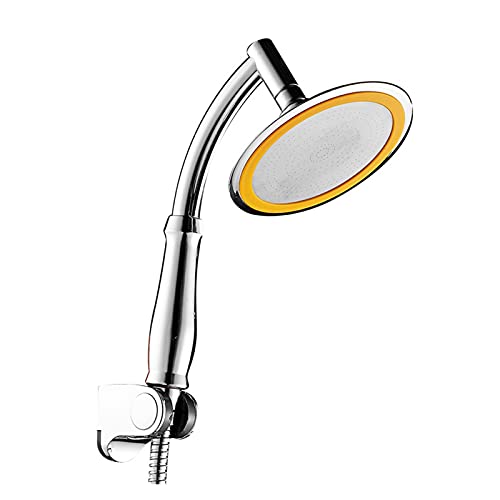 JUSTCHENHUA Girar 360 Grados Abdominales Caballo de baño Cabeza de Ducha Cabeza de Ducha Agua Ahorro de Agua Brazo de la Ducha de la Mano con la Manguera alcachofa de la Ducha (Color : Shower Head)