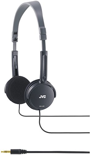 JVC HAL-50-B Auriculares ultra-ligeros y plegables color negro