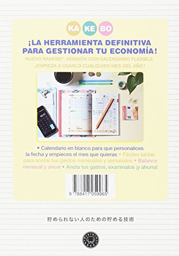 Kakebo® Blackie Books. Calendario Flexible: El libro de cuentas para el ahorro doméstico